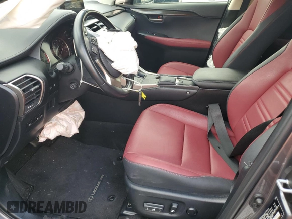 2021 Lexus NX 300 with VIN JTJDARBZ9M2179838, listed as a Copart auction lot 56742445 with 49,172 mi miles and Salvage title. Bid and sale history available at DreamBid. Image 7.