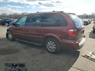 2007 Chrysler Town & Country LWB Limited with VIN 2A8GP64L37R144832, listed as a Copart auction lot 86148274 with 182,442 mi miles and Salvage Title. Bid and sale history available at carsss.com. Image 2.