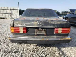 1990 Mercedes-Benz 560 with VIN WDBCA39E8LA508059, listed as a Copart auction lot 75865254 with 222,616 mi miles and Clean Title. Bid and sale history available at DreamBid. Image 6.