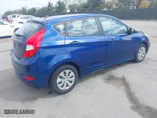 2017 Hyundai Accent SE with VIN KMHCT5AE2HU315832, listed as a IAAI auction lot 41902148 with 88,134 mi miles. Bid and sale history available at carsss.com. Image 4.