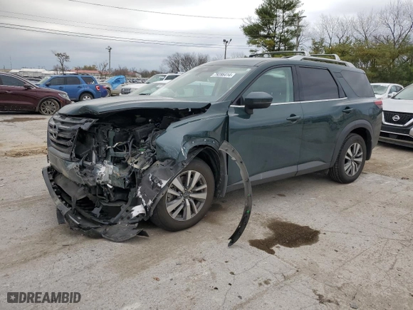 2022 Nissan Pathfinder SL with VIN 5N1DR3CAXNC242793, listed as a Copart auction lot 79286414 with 0 mi miles and Salvage Title. Bid and sale history available at carsss.com. Image 1.