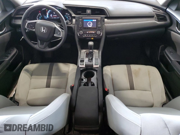 2020 Honda Civic Sedan LX with VIN 2HGFC2F63LH601428, listed as a Copart auction lot 52179865 with 43,782 mi miles and Salvage Title. Bid and sale history available at carsss.com. Image 8.