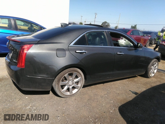 2015 Cadillac ATS Sedan Luxury RWD with VIN 1G6AB5RX5F0101834, listed as a IAAI auction lot 37302564 with 107,046 mi miles. Bid and sale history available at carsss.com. Image 13.