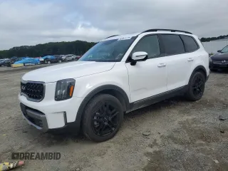 2023 Kia Telluride SX with VIN 5XYP5DGC4PG409789, listed as a Copart auction lot 63911175 with 23,005 mi miles and Salvage title. Bid and sale history available at DreamBid. Image 1.