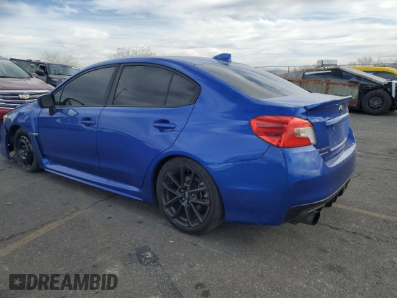 2020 Subaru WRX Premium with VIN JF1VA1C65L9824560, listed as a Copart auction lot 87464284 with 52,923 mi miles and Salvage Title. Bid and sale history available at carsss.com. Image 2.