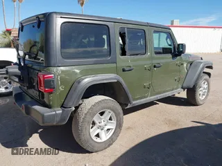 2023 Jeep Wrangler Rubicon with VIN 1C4JJXFG8PW518234, listed as a IAAI auction lot 40998757 with Not Provided miles and . Bid and sale history available at DreamBid. Image 4.