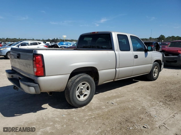 2004 Chevrolet Silverado 1500 Work Truck with VIN 1GCEC19XX4Z201974, listed as a Copart auction lot 46667775 with 188,342 mi miles and Salvage Title. Bid and sale history available at carsss.com. Image 3.