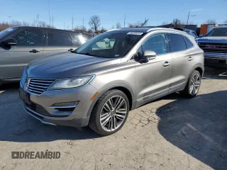 2016 Lincoln MKC Reserve with VIN 5LMTJ3DH8GUJ18868, listed as a Copart auction lot 89339255 with 60,298 mi miles and Salvage Title. Bid and sale history available at DreamBid. Image 1.