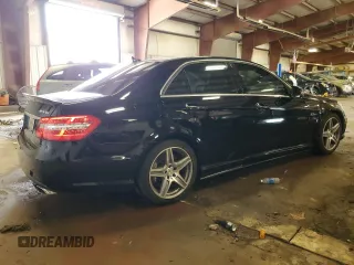2010 Mercedes-Benz E 63 AMG with VIN WDDHF7HB3AA154977, listed as a Copart auction lot 65630454 with 118,969 mi miles and Salvage title. Bid and sale history available at DreamBid. Image 3.
