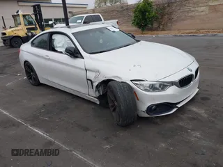 2015 BMW 4 Series 435i z VIN WBA3R1C50FK194927, wystawiony jako IAAI lot #42104577 z przebiegiem Nie podano mil oraz . Historia ofert i sprzedaży dostępna na DreamBid. Obrazek 1.