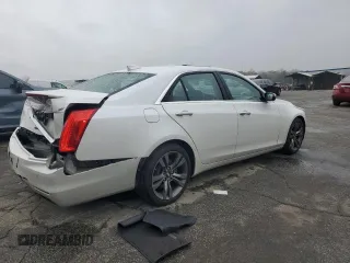 2016 Cadillac CTS V-Sport RWD with VIN 1G6AU5S88G0105245, listed as a Copart auction lot 49976395 with 69,095 mi miles and Salvage Title. Bid and sale history available at DreamBid. Image 3.