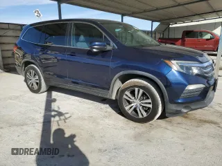 2016 Honda Pilot EX-L with VIN 5FNYF6H51GB051992, listed as a Copart auction lot 46193115 with 145,047 mi miles and Salvage Title. Bid and sale history available at DreamBid. Image 4.
