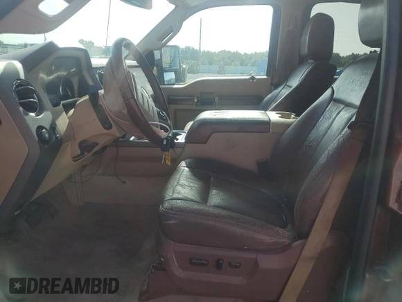 2012 Ford F-250 XL with VIN 1FT7W2BT5CEB66103, listed as a Copart auction lot 65923555 with 224,580 mi miles and Salvage title. Bid and sale history available at DreamBid. Image 7.