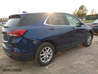 2022 Chevrolet Equinox LT with VIN 3GNAXUEVXNL231534, listed as a IAAI auction lot 40765944 with 22,403 mi miles. Bid and sale history available at carsss.com. Image 4.