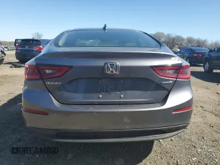 2021 Honda Insight EX with VIN 19XZE4F52ME011002, listed as a Copart auction lot 51849355 with 104,298 mi miles and Salvage Title. Bid and sale history available at carsss.com. Image 6.