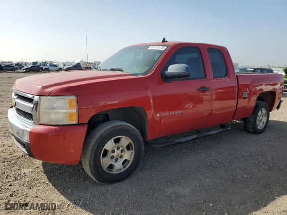 2008 Chevrolet Silverado 1500 LT w/1LT with VIN 2GCEC19C481238594, listed as a Copart auction lot 49115175 with 242,742 mi miles and Clean Title. Bid and sale history available at carsss.com. Image 1.
