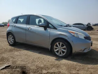 2014 Nissan Note S Plus z VIN 3N1CE2CP0EL404304, wystawiony jako Copart lot #59037675 z przebiegiem 82 255 mil mil oraz Szkoda całkowita • Salvage title. Historia ofert i sprzedaży dostępna na DreamBid. Obrazek 4.