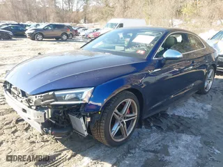 2018 Audi S5 Coupe Prestige with VIN WAUR4AF52JA055241, listed as a IAAI auction lot 41377422 with NaN miles. Bid and sale history available at carsss.com. Image 17.