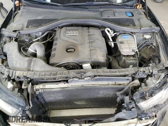2015 Audi A6 2.0T Premium Plus with VIN WAUGFAFC4FN018210, listed as a Copart auction lot 52143295 with 154,013 mi miles and Salvage Title. Bid and sale history available at carsss.com. Image 11.