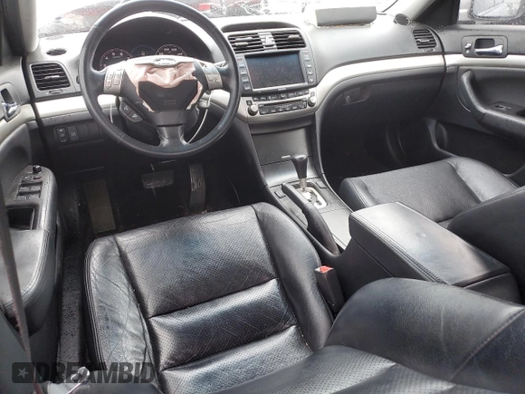 2004 Acura TSX w/Navigation with VIN JH4CL96944C038672, listed as a Copart auction lot 56462214 with 239,157 mi miles and Salvage Title. Bid and sale history available at carsss.com. Image 8.