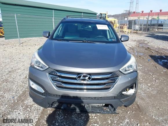 2013 Hyundai Santa Fe Sport with VIN 5XYZUDLB8DG005088, listed as a IAAI auction lot 41698330 with 127,318 mi miles. Bid and sale history available at carsss.com. Image 12.