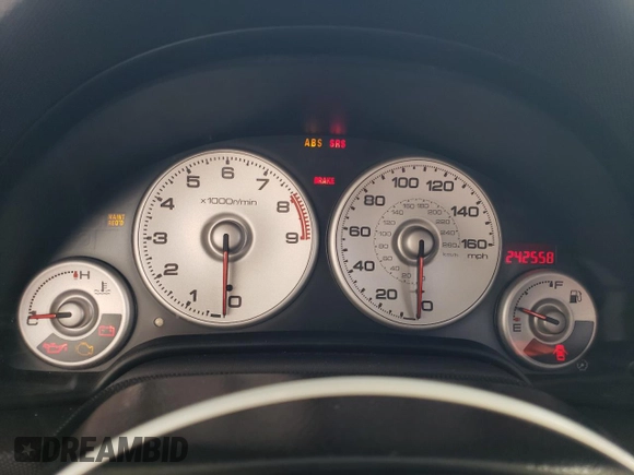 2002 Acura RSX Type S with VIN JH4DC53092C017168, listed as a Copart auction lot 50977335 with 242,558 mi miles and Salvage Title. Bid and sale history available at carsss.com. Image 9.