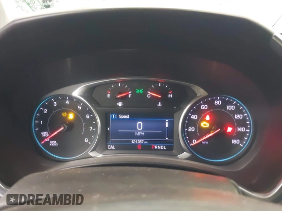 2019 Chevrolet Equinox LT with VIN 3GNAXUEV1KL264191, listed as a IAAI auction lot 41890226 with 121,357 mi miles. Bid and sale history available at carsss.com. Image 7.