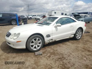 2003 Mercedes-Benz SL 500 z VIN WDBSK75F53F041507, wystawiony jako Copart lot #55630925 z przebiegiem 129 451 mil mil oraz Szkoda całkowita • Salvage title. Historia ofert i sprzedaży dostępna na DreamBid. Obrazek 1.