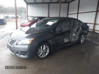 2015 Nissan Sentra SR with VIN 3N1AB7AP9FY347492, listed as a IAAI auction lot 41553625 with 206,010 mi miles and . Bid and sale history available at DreamBid. Image 2.