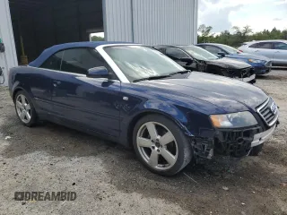 2006 Audi A4 1.8T with VIN WAUBC48H66K011757, listed as a Copart auction lot 72407404 with 66,972 mi miles and Salvage Title. Bid and sale history available at carsss.com. Image 4.