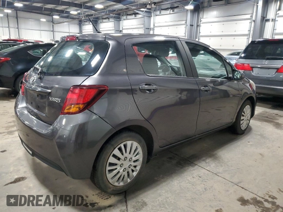2016 Toyota Yaris L with VIN VNKKTUD36GA064180, listed as a Copart auction lot 88042705 with 175,373 mi miles and Salvage Title. Bid and sale history available at DreamBid. Image 3.
