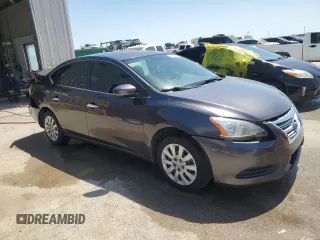 2014 Nissan Sentra SV with VIN 3N1AB7AP0EY216899, listed as a Copart auction lot 52231365 with 191,453 mi miles and Salvage Title. Bid and sale history available at DreamBid. Image 4.
