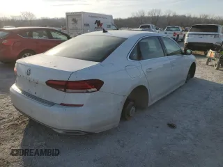 2021 Volkswagen Passat SE with VIN 1VWSA7A36MC013487, listed as a Copart auction lot 47093925 with 71,917 mi miles and Salvage title. Bid and sale history available at DreamBid. Image 3.