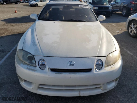 1992 Lexus SC 400 with VIN JT8UZ30C0N0001321, listed as a Copart auction lot 42891214 with NaN miles and Salvage Title. Bid and sale history available at carsss.com. Image 5.