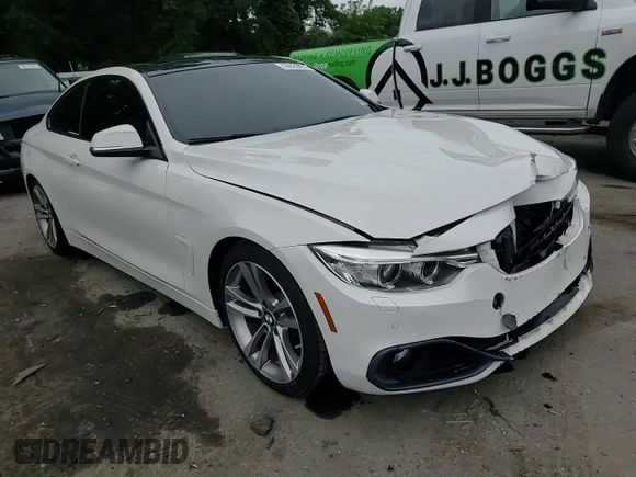 2016 BMW 4 Series 428i xDrive z VIN WBA3N9C53GK248670, wystawiony jako Copart lot #59620425 z przebiegiem 82 921 mil mil oraz Szkoda całkowita • Salvage title. Historia ofert i sprzedaży dostępna na DreamBid. Obrazek 13.