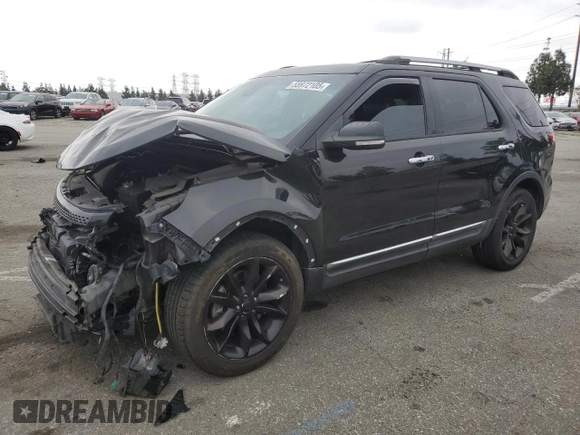 2013 Ford Explorer Limited z VIN 1FM5K7F84DGB92053, wystawiony jako Copart lot #55972105 z przebiegiem Nie podano mil oraz Szkoda całkowita • Salvage title. Historia ofert i sprzedaży dostępna na DreamBid. Obrazek 1.