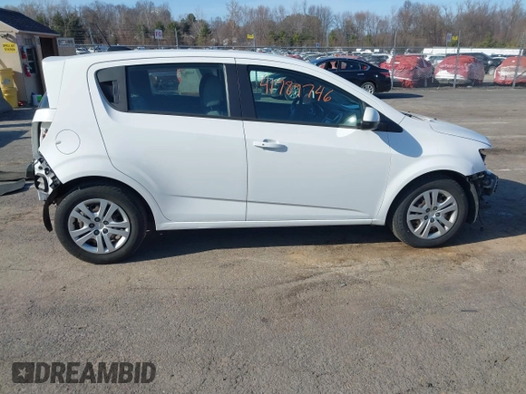 2020 Chevrolet Sonic LT with VIN 1G1JG6SB8L4109586, listed as a IAAI auction lot 41789746 with 104,200 mi miles and . Bid and sale history available at DreamBid. Image 13.