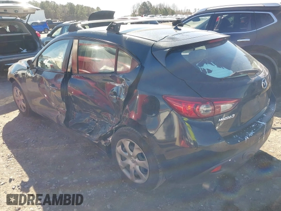 2014 Mazda 3 i Sport with VIN JM1BM1K79E1163311, listed as a IAAI auction lot 41695340 with 263,388 mi miles and . Bid and sale history available at carsss.com. Image 3.