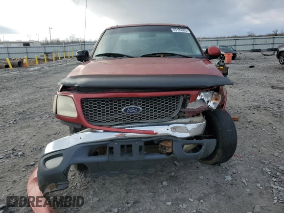 2001 Ford F-150 XL with VIN 1FTRX18LX1NA30442, listed as a Copart auction lot 43193085 with 0 mi miles and Salvage Title. Bid and sale history available at carsss.com. Image 5.