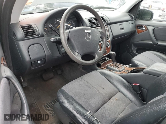 2003 Mercedes-Benz M-Class 3.2L with VIN 4JGAB54E33A394816, listed as a Copart auction lot 43430405 with 0 mi miles and Clean Title. Bid and sale history available at carsss.com. Image 8.