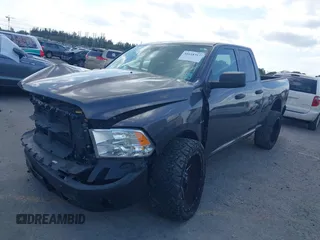 2019 Ram 1500 Classic Tradesman with VIN 1C6RR6FT0KS733813, listed as a IAAI auction lot 41618317 with 46,597 mi miles. Bid and sale history available at carsss.com. Image 17.