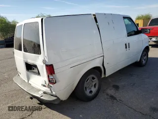 2004 Chevrolet Astro Cargo with VIN 1GCDM19X64B117667, listed as a Copart auction lot 75020134 with 265,143 mi miles and Salvage Title. Bid and sale history available at carsss.com. Image 3.