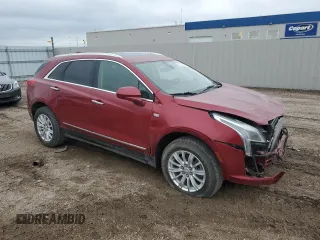 2019 Cadillac XT5 Luxury AWD with VIN 1GYKNDRS7KZ171794, listed as a Copart auction lot 55485335 with 52,229 mi miles and Salvage Title. Bid and sale history available at carsss.com. Image 4.