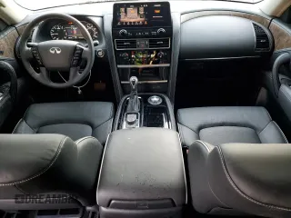 2024 Infiniti QX80 LUXE with VIN JN8AZ2AE8R9330286, listed as a Copart auction lot 73105994 with 830 mi miles and Salvage Title. Bid and sale history available at carsss.com. Image 8.