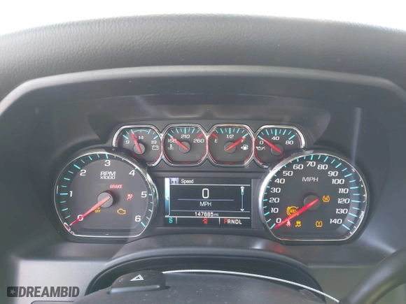 2018 Chevrolet Silverado 1500 LT with VIN 1GCVKREC7JZ173079, listed as a IAAI auction lot 41602728 with 147,685 mi miles. Bid and sale history available at carsss.com. Image 7.