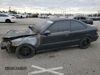 2000 Honda Civic DX z VIN 1HGEJ6229YL130391, wystawiony jako Copart lot #81795094 z przebiegiem Nie podano mil oraz Szkoda całkowita • Salvage title. Historia ofert i sprzedaży dostępna na DreamBid. Obrazek 1.