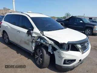 2017 Nissan Pathfinder SL with VIN 5N1DR2MM4HC620937, listed as a IAAI auction lot 42398932 with 71,715 mi miles and . Bid and sale history available at DreamBid. Image 1.
