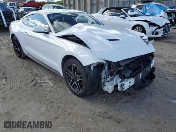 2021 Ford Mustang EcoBoost with VIN 1FA6P8TH5M5103967, listed as a Copart auction lot 73169382 with 29,420 mi miles. Bid and sale history available at carsss.com. Image 4.