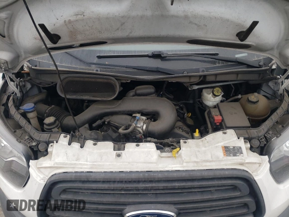 2019 Ford Transit Passenger XL with VIN 1FMZK1CM6KKB90587, listed as a Copart auction lot 60001095 with 144,426 mi miles and Salvage title. Bid and sale history available at DreamBid. Image 12.