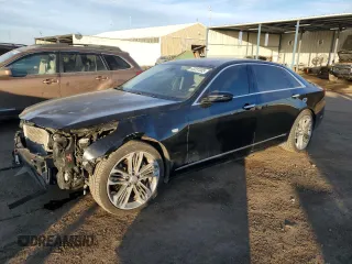 2017 Cadillac CT6 Premium Luxury AWD with VIN 1G6KH5R6XHU193058, listed as a Copart auction lot 43237085 with 70,253 mi miles and Salvage title. Bid and sale history available at DreamBid. Image 1.